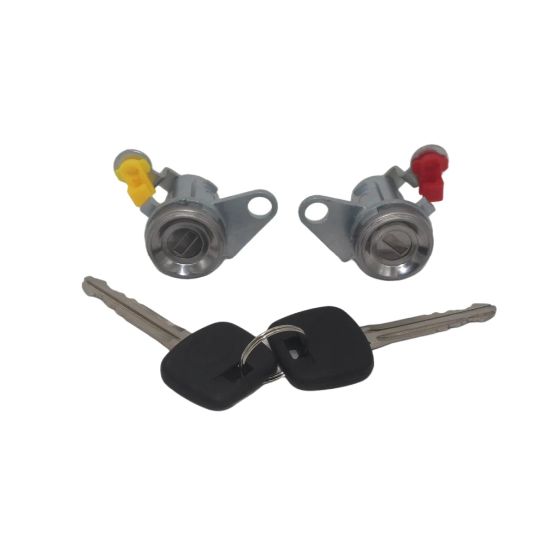 Cilindro de barril de cerradura de puerta delantera izquierda y derecha, AL072, 69052-12340, para Toyota Corolla AE110, 1996-2002, Toyota RAV4, 2