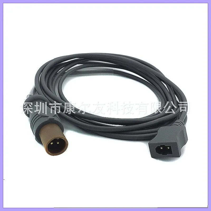 Phs Compatible Medical Temperature Probe Cable, High Accuracy Durable Thermocouple Wire for Clinical Use