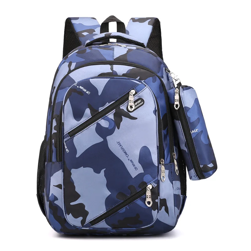 Rucksack männer-und kühlen junior high school schüler schul freizeit reise computer camouflage rucksack frauen