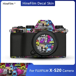 Fuji XS20 Camera Stickers X-S20 Decal Skin Wrap Cover for Fujifilm X-S20 Camera Sticker Anti Scratch Court Wraps Cases