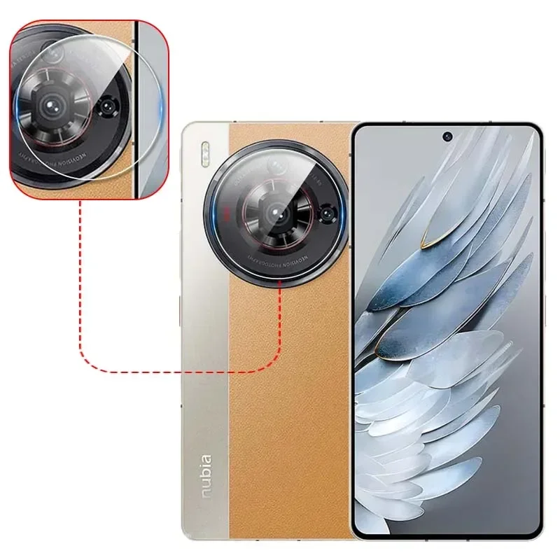 طبقة واقية من الألياف الناعمة لـ zte nubia z50s/z50 pro ، واقي عدسة الكاميرا الخلفية واضح ونحيف ، وليس الزجاج المقسى