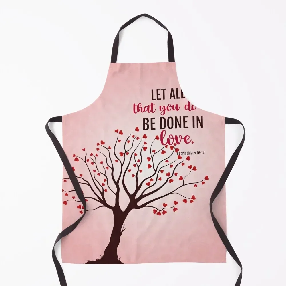 

Bible Quotes Apron Nursing Kitchen New 2022 Year Apron