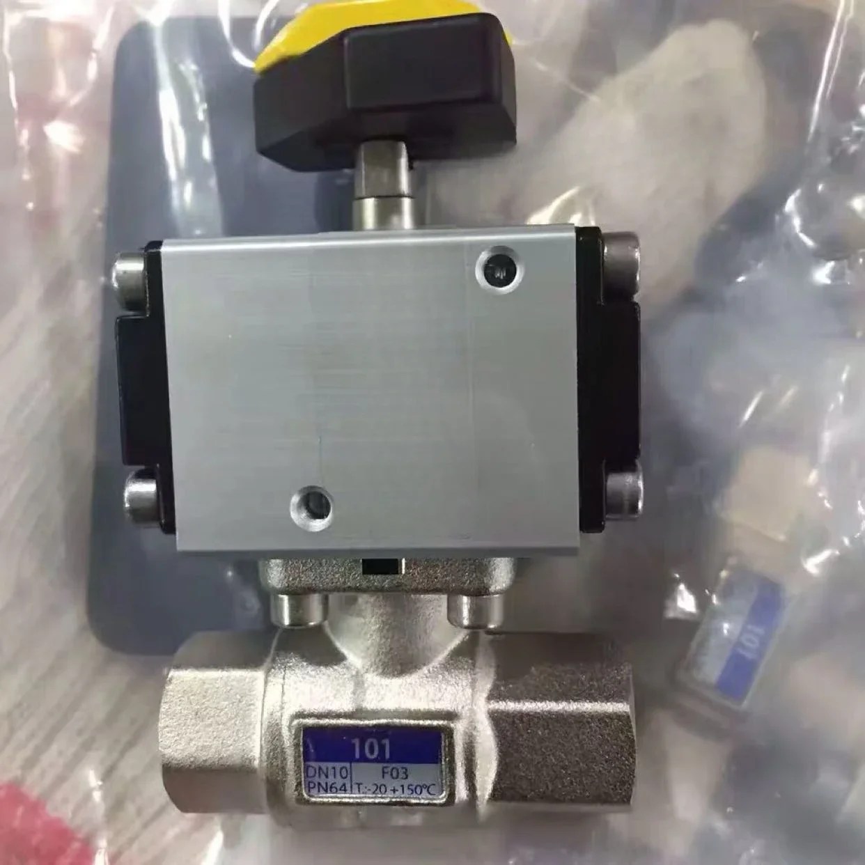 Special Ball Valve Air Valve for Solvent-free Compounding Machine