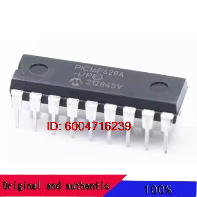 Brand New Original Pic16F628A-I/P Pic16F628A Microcontroller Chip Dip18 Direct Plug-In