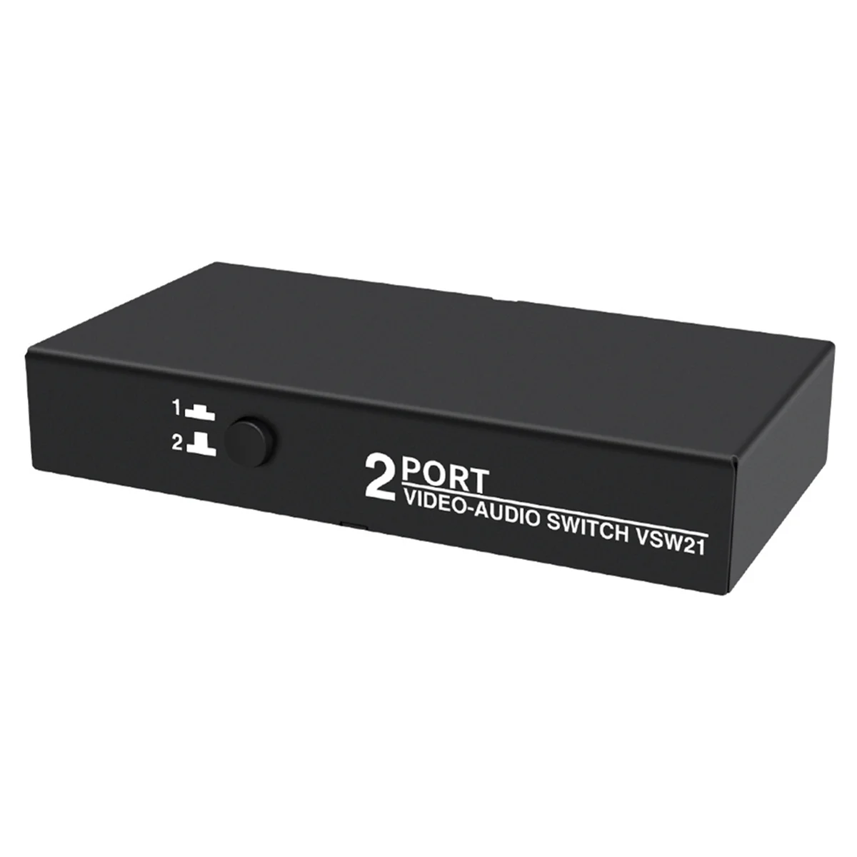 2 in 1 Out AV Switch Selector Box 2 Port 3RCA AV Audio Video Switch Splitter Hub Switcher for DVD Player STB HDTV TV Box