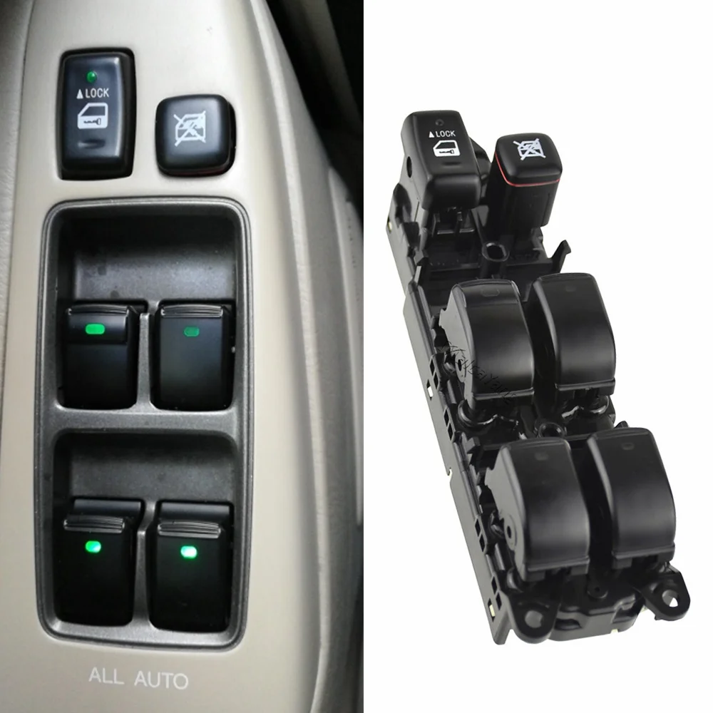 

Malcayang Power Master Window Switch For Toyota Land Cruiser 120 Prado GRJ120 TRJ120 2002-2010 84040-60051