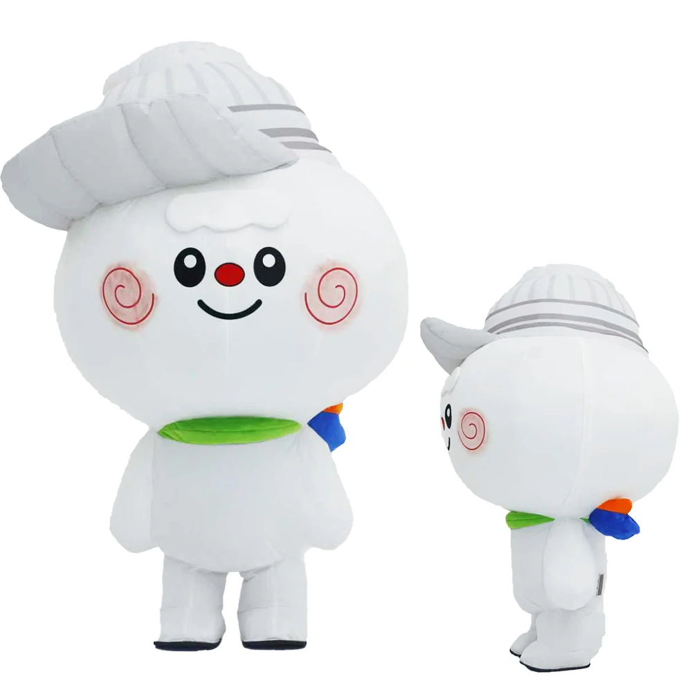 

Inflatable Embroidery Boy Amusement Park Mascot Character Cosplay Adult Plush Costume Christmas Halloween Party Costume