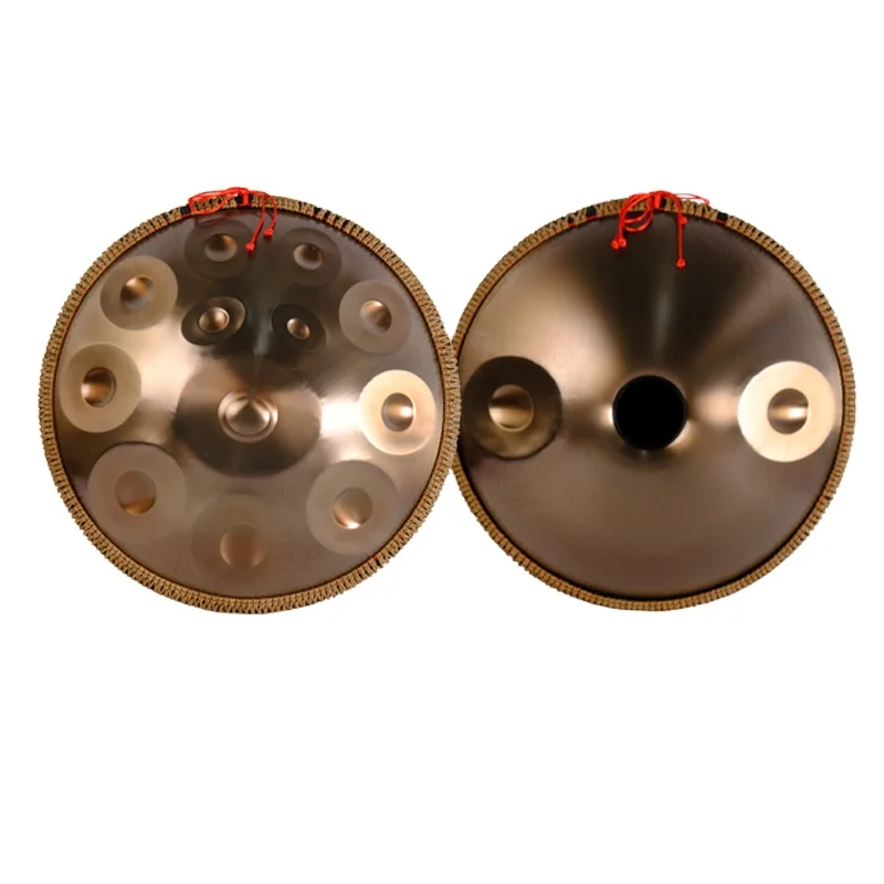 

2025 Handpan Steel Handcrafted Hand Disc Drums Hand Discs 12tones Percussion