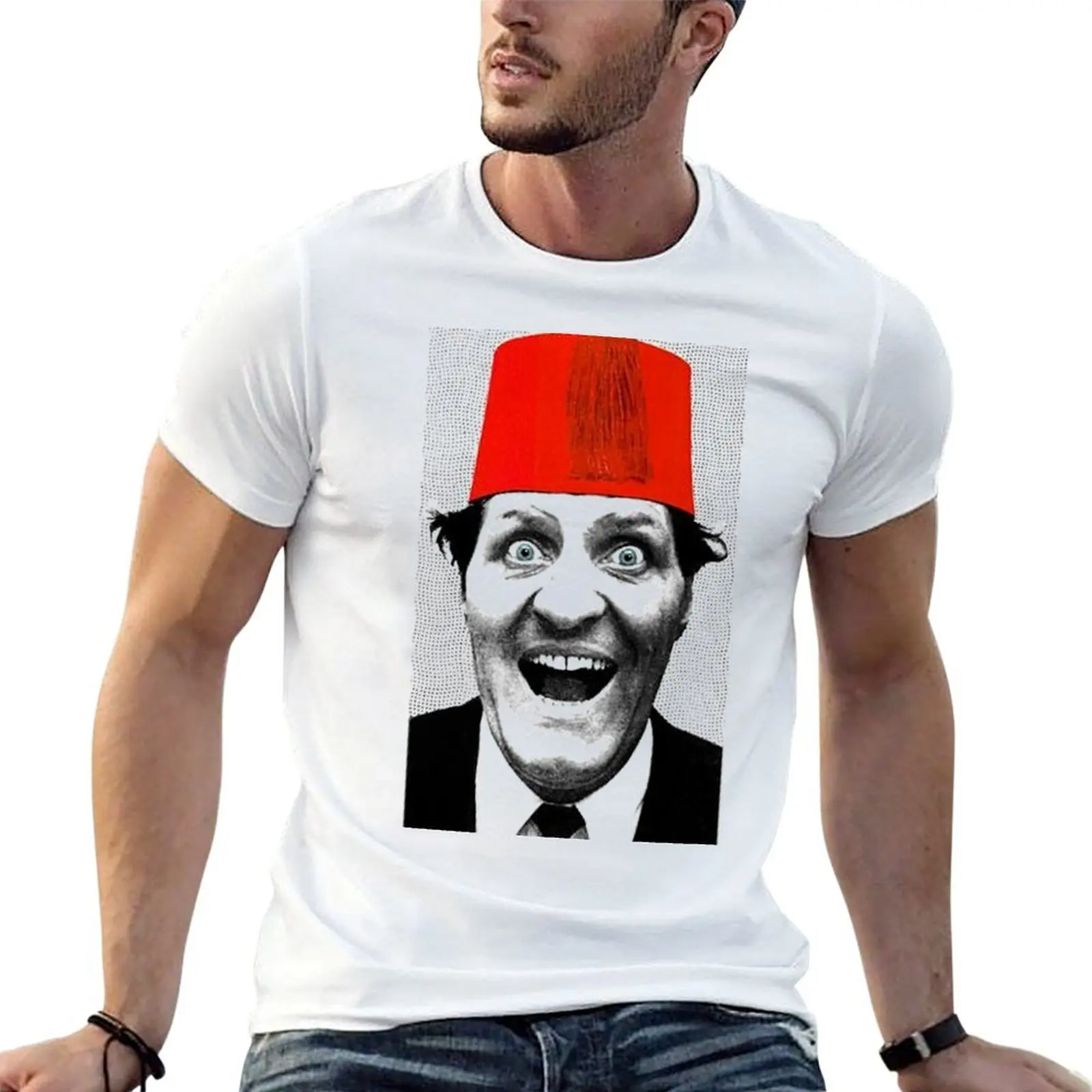 

Tommy Cooper T-Shirt cotton t shirts high quality t shirt man plain T-Shirt