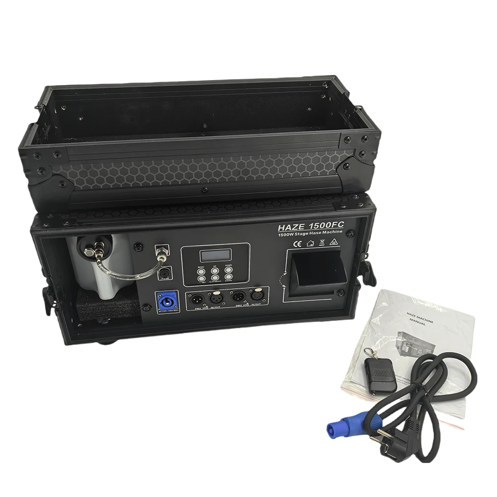 1500W Morning Fog Machine Smoke Stage Effect DMX Remote Control For DJ Disco Party Wedding Concert Club Bar Performance