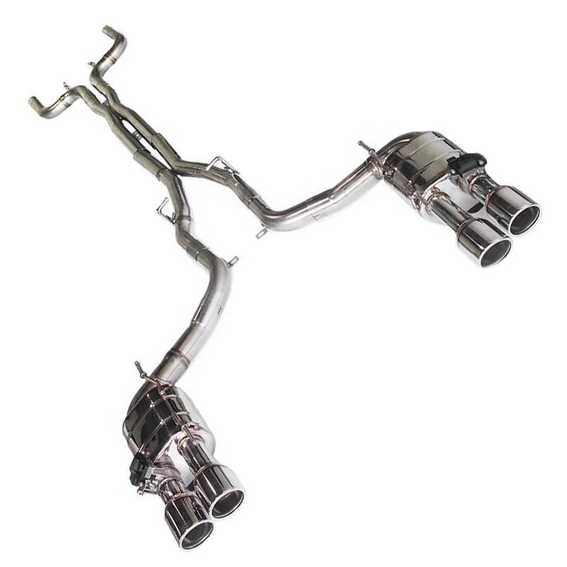 High Quality Catback Exhaust for Maserati Ghibli/ghibli S Q4 3.0 Ss304 Kits Axle Back Valved Muffler Parts Sport Catback Exhaust
