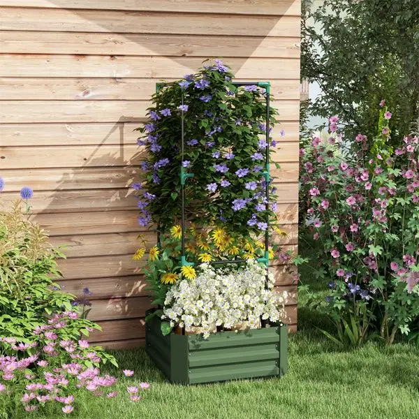 

Garden Bed, Flower shelf,Wood Planter Box