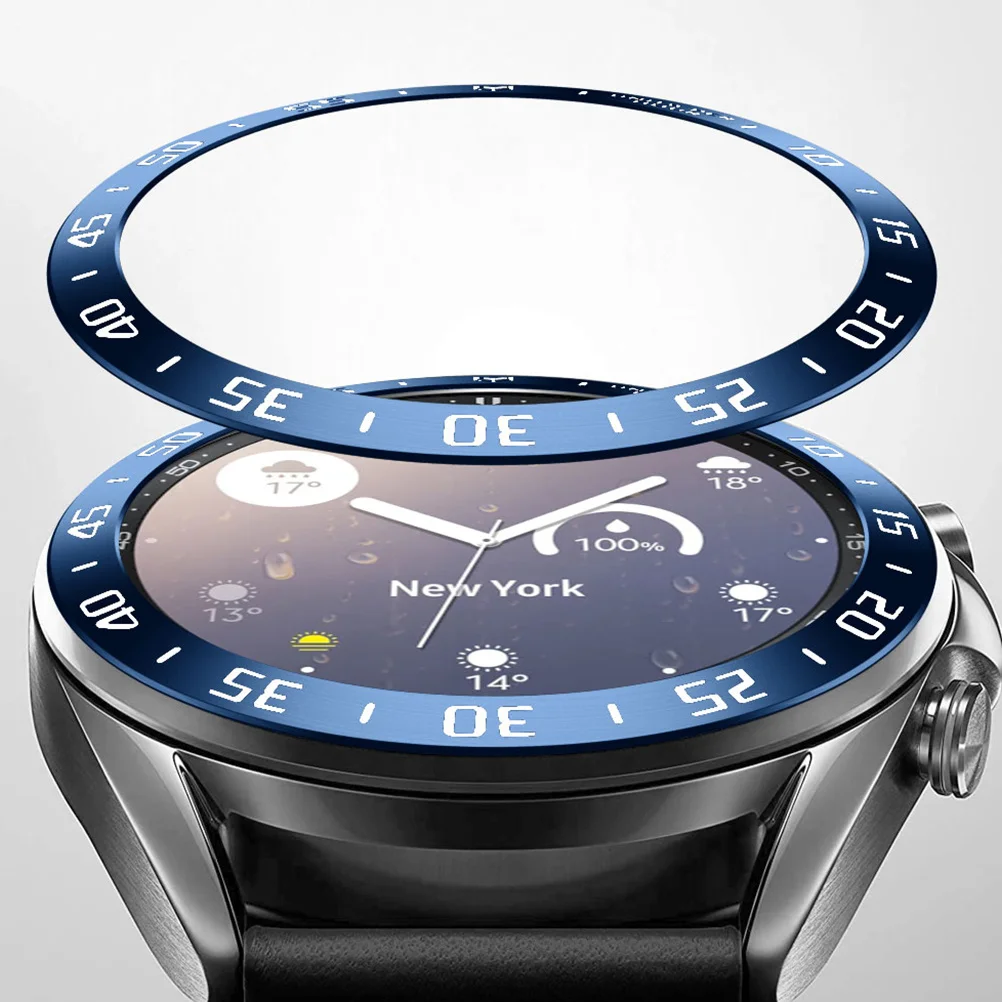 

Stainless Steel Watch Bezel 45Mm Replacement for Watch 3 Protective Ring Customize Fit Scratch Resistant Fashion