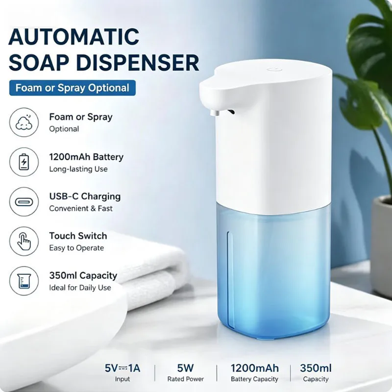 dispensador-automatico-de-sabao-em-espuma-com-sensor-infravermelho-recarregavel-por-usb-dispensador-de-desinfetante-para-as-maos-sem-contato-ideal-para-banheiro-e-cozinha-novo