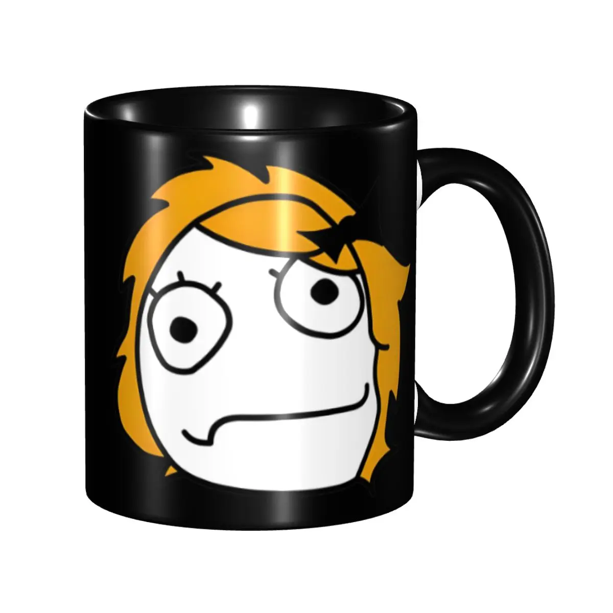 

Сумасшедший тролль лицо забавный мем подарочная кружка для женщин и мужчин новинка кофейная чашка подарок для офиса