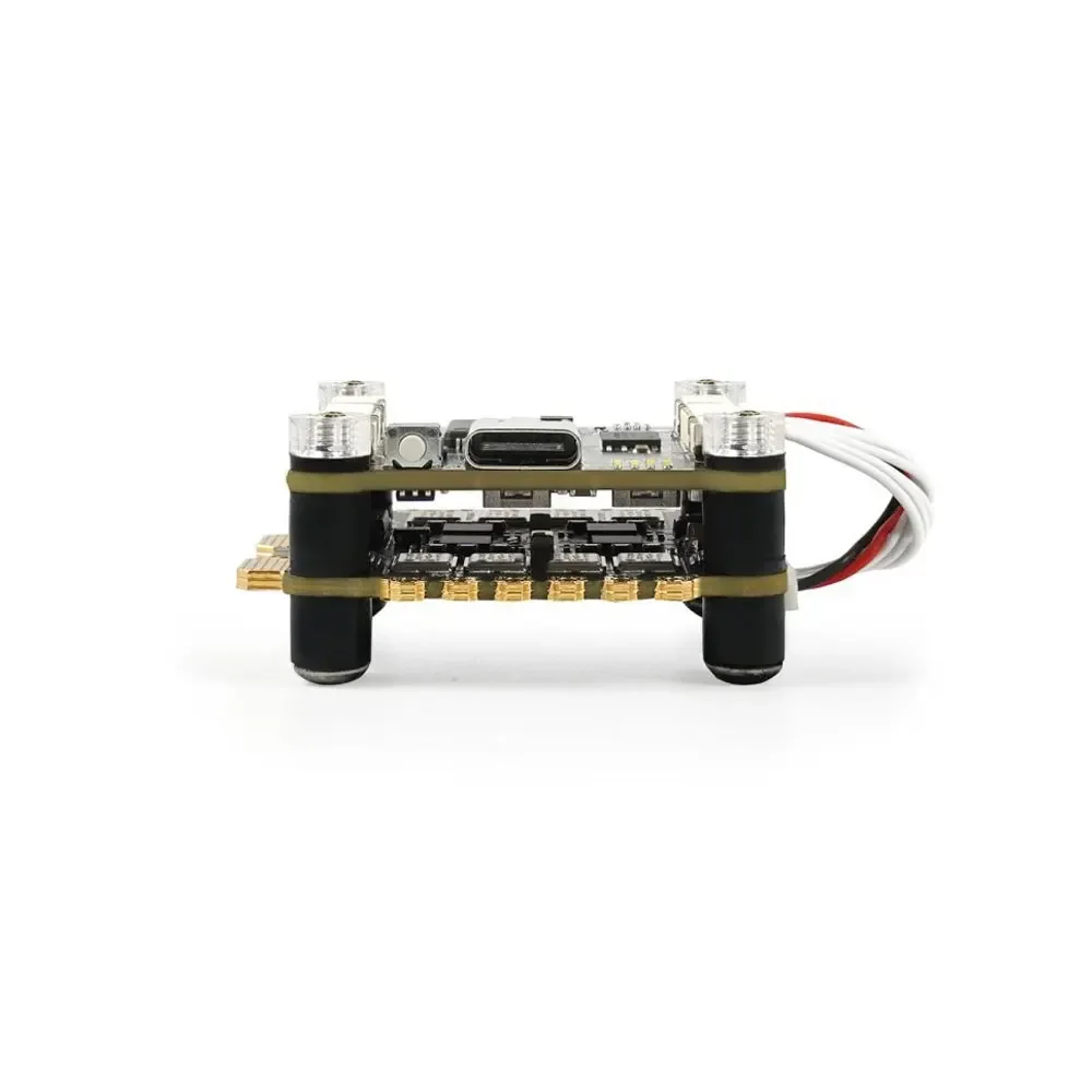 

GEPRC TAKER F722 BLS 50A Stack - BLS50A 4IN1 ESC, STM32F722, 16M Black Box, Dual-Channel BEC for FPV Drone RC Accessories