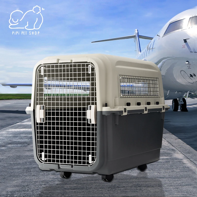 Air Transport Box Suitable for Cat and Dog Outdoor Travel Accessories Portable Extra Large Cage Pet Carrying Supplies