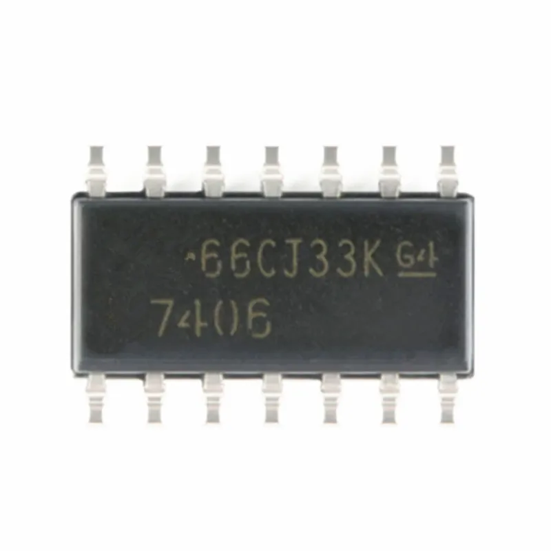 10PCS 100% NEW SN7406DR 7406 SN7407DR 7407 Inverter Buffer/Driver Chip Surface Mount SP-14
