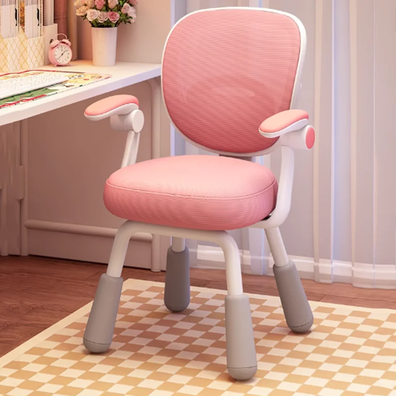 

Nordic Armrest Office Chair Wheels Ottoman Rest Study Relaxing Cheap Office Chair Design Rolling Cadeira De Escritorio Furniture