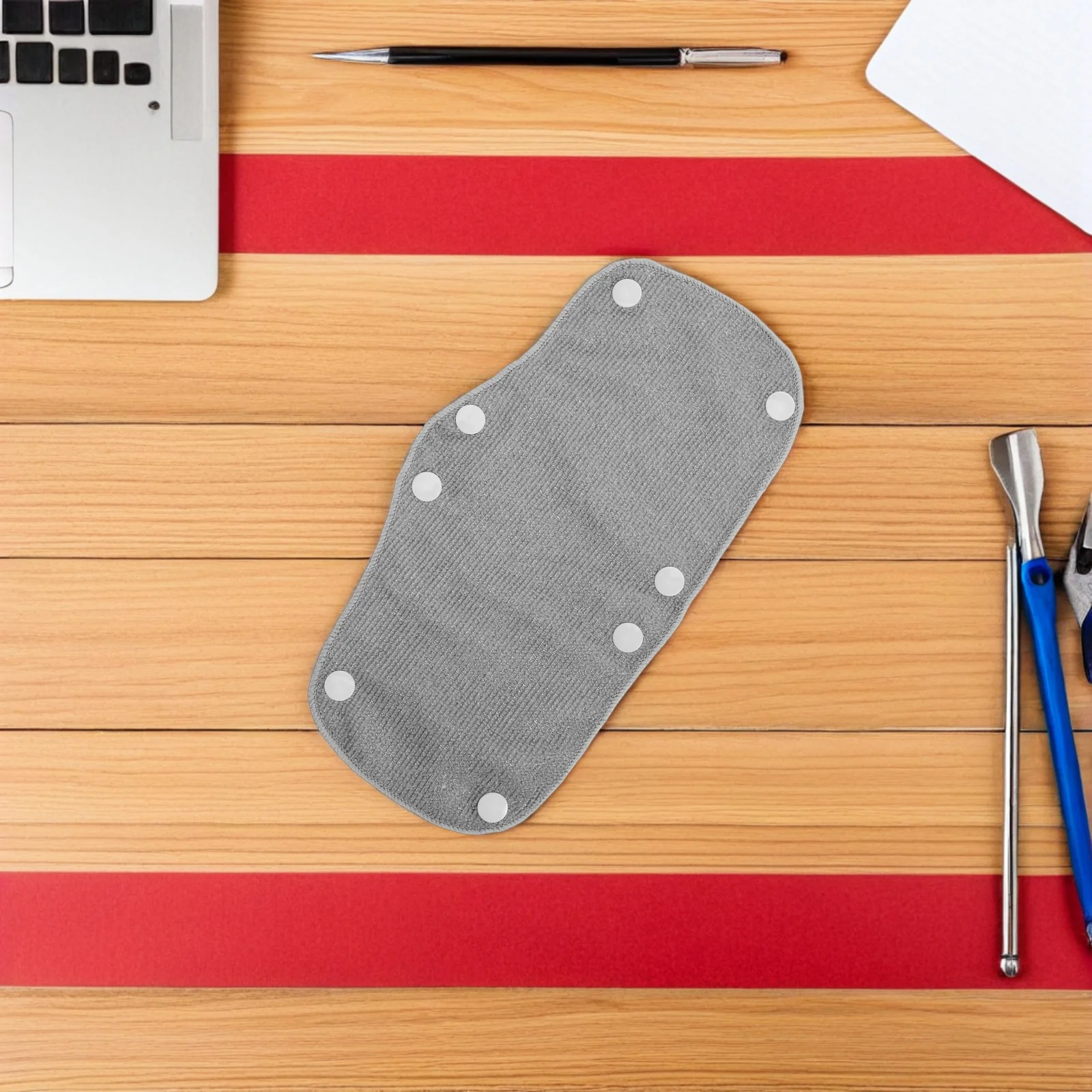 

24Pcs Grey Hard Hat Sweatband Liner Washable Reusable Sweatproof Insert for Safety Caps Non-Slip Absorbent Work Comfort