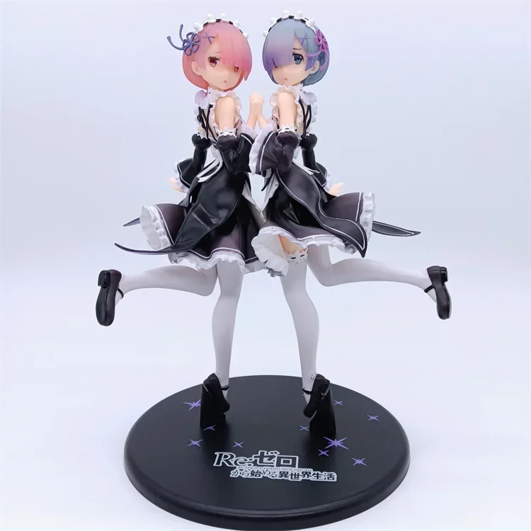 Фигурка Re:ZERO Rem & Ram Twins XIWANXILE | AliExpress