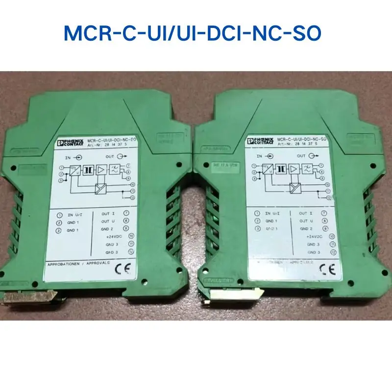 Second-hand test OK isolator MCR-C-Ul/Ul-DCI-NC-SO  2814375 1 piece If you need other specifications please consult