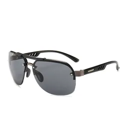 Classic Pilot Men Sunglasses Polarized Vintage Metal Sun Glasses Women Mirror Colors Driving Male Shades UV400 Glasses