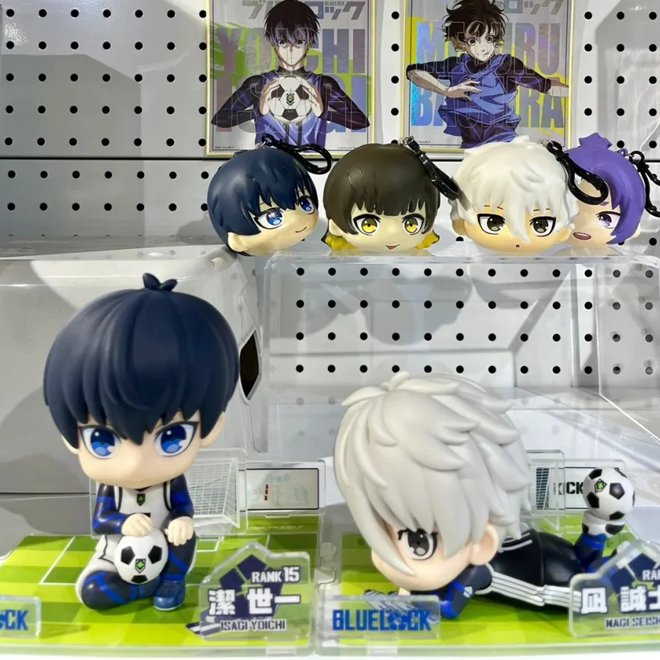Zhongkaihua Blue Lock Figura de Nagi Seishiro, figura de acción, modelo de estatua de candado azul, colección de adornos para decoración de escritorio Zhongkaihua Blue Lock Figura de Nagi Seishiro, figura de acción, modelo de estatua de candado azul, colección de adornos para decoración de escritorio