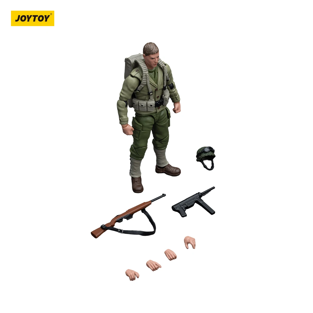 [IN VOORRAAD] JOYTOY 1/18 40K Actiefiguren WWII Wehrmacht & WWII Sovjet-Infanterie & WIL Verenigde Staten Leger 3PCS Model