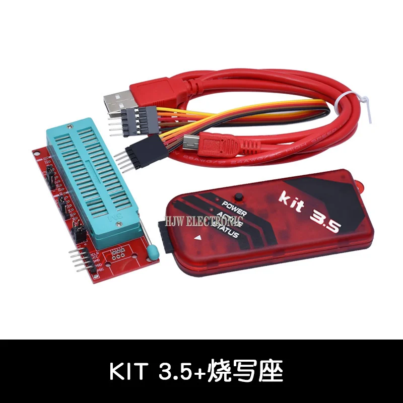 PICKit2 PICKIT3 PICKit3.5 Programmer + PIC ICD2 PICKit 2 PICKIT 3 PICKIT 3.5 Programming Adapter Universal Programmer Seat