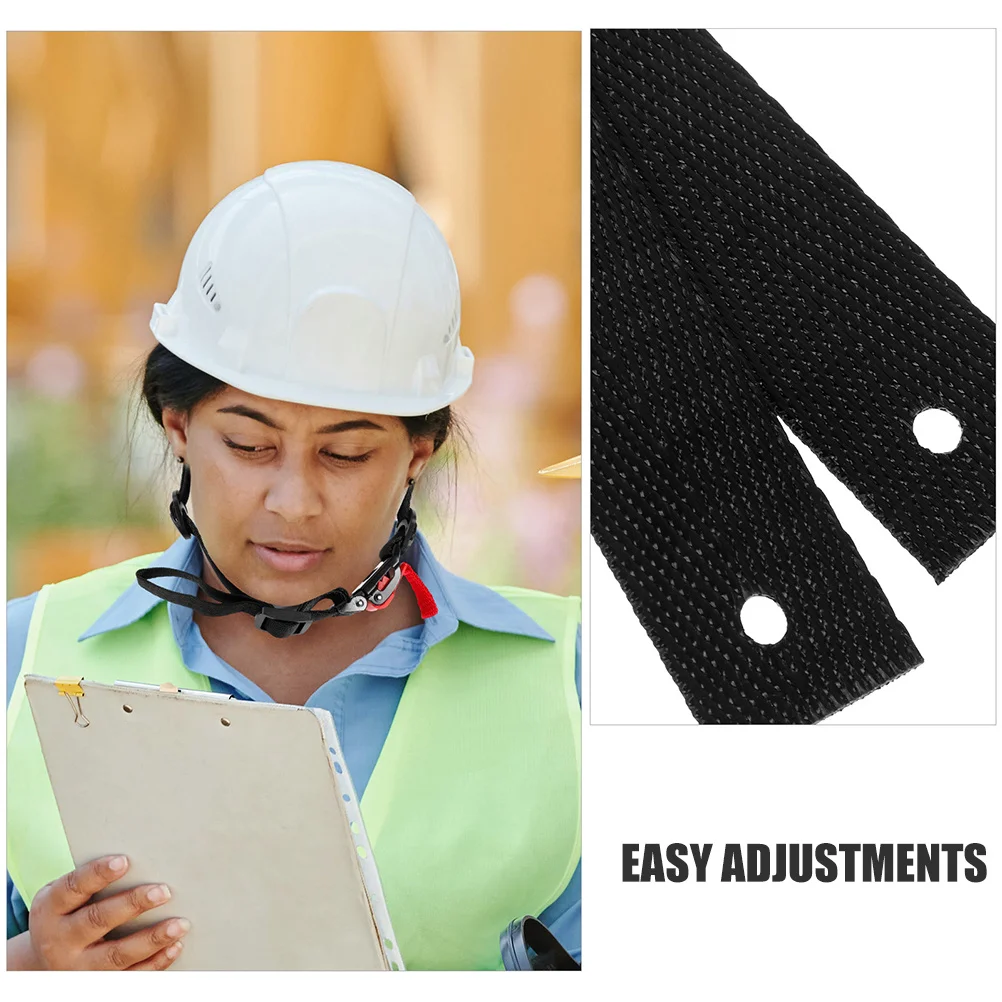 5Pcs Safety Hat Chin Straps Universal Hard Hat Chin Cup Y Shaped Strap Adjustable Construction Accessories Head Protection