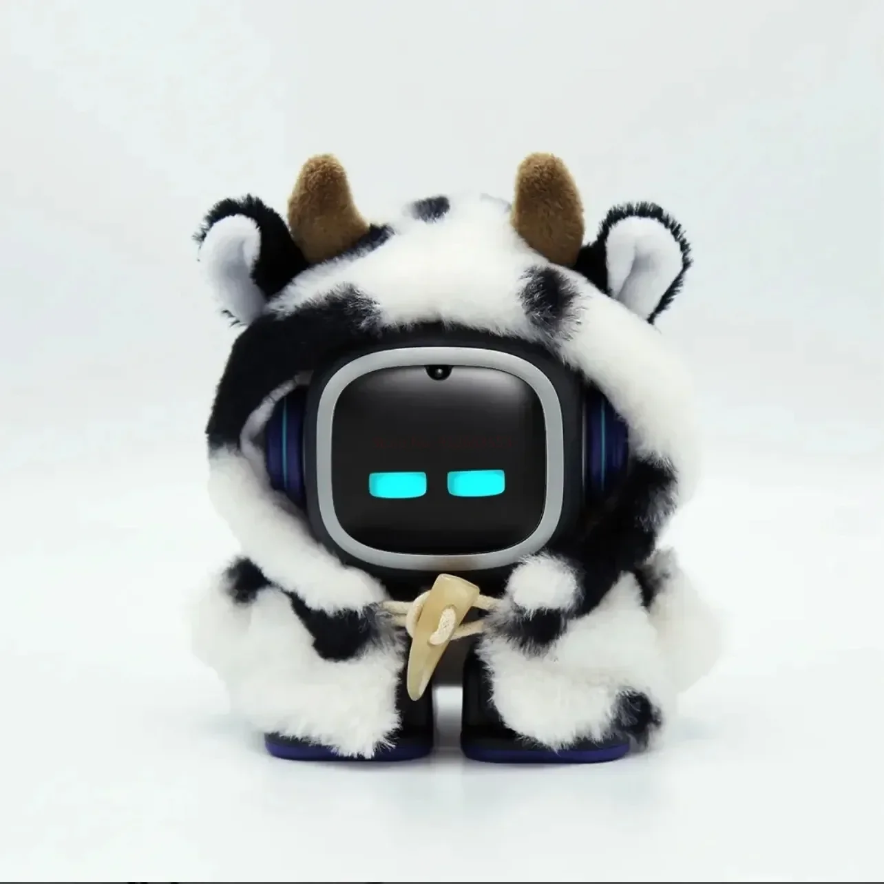 Emo Intelligent Robot Pet Toy Emo Sound Player Ai Puzzle Electronic Action Desktop Decoration Electronic Pet Children\'s Toy Gift