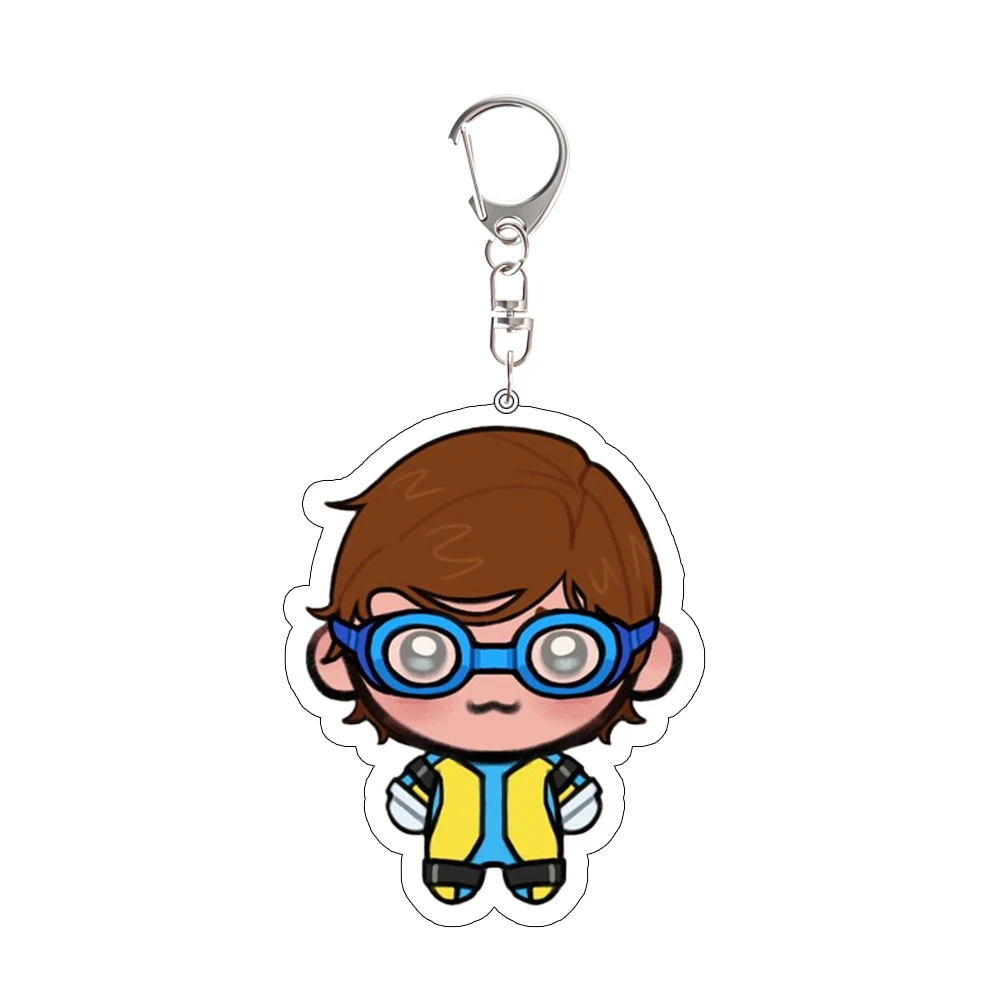 لإرسال لعبة Q نسخة سلسلة Golem Waterboy روبرت سونار InvIsIgal كوبيه Flambae سلسلة مفاتيح مصنوعة من الأكريليك إرسال الأصدقاء هدية