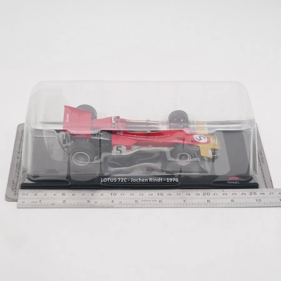 

Diecast Ixo 1:24 Scale 72C 1970 F1 Racing Alloy Car Model