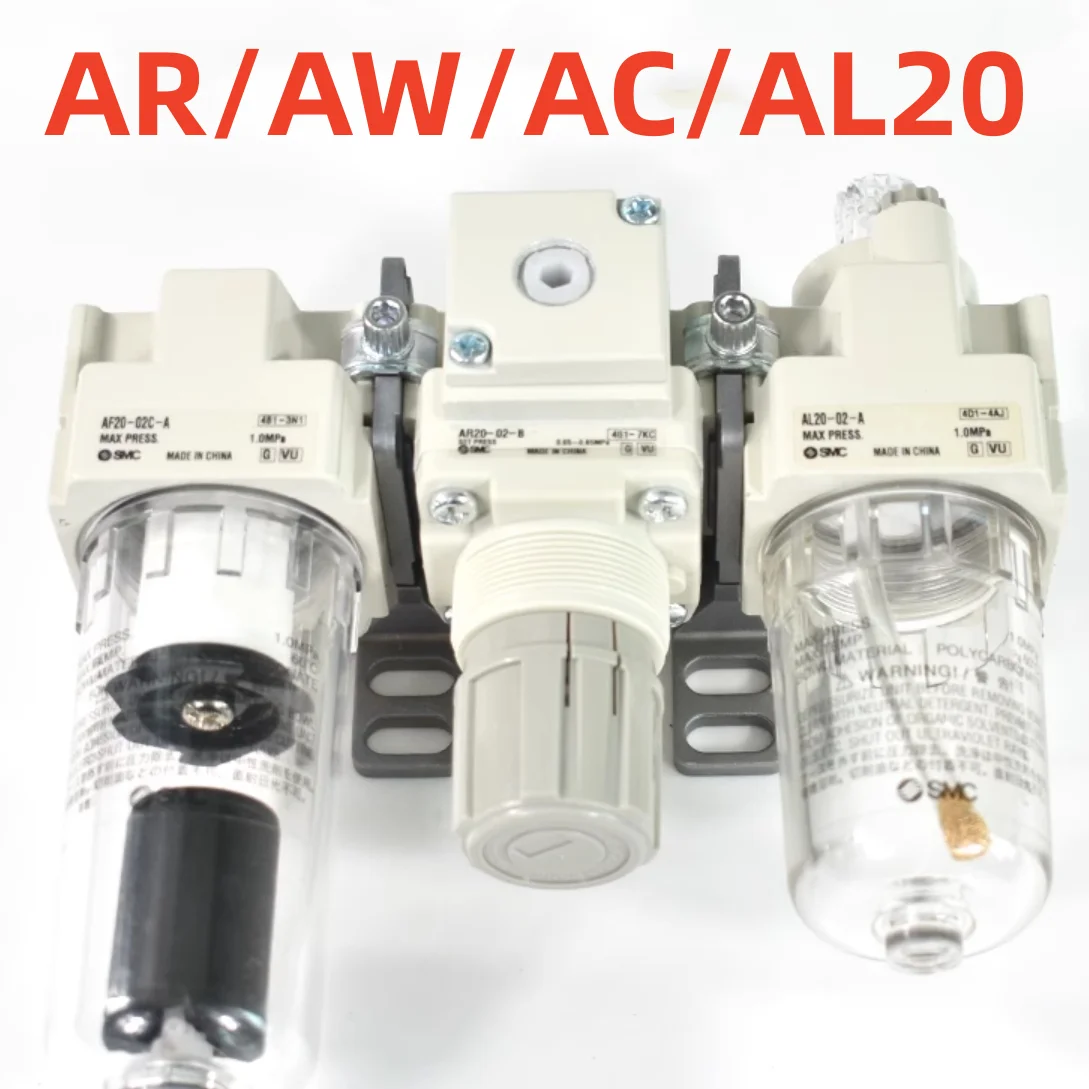 AW20 20 SMC original Air Filt Automatic Drainage Pressure Regulating Valve Filter Water Vapor Oil Mist Lubrication