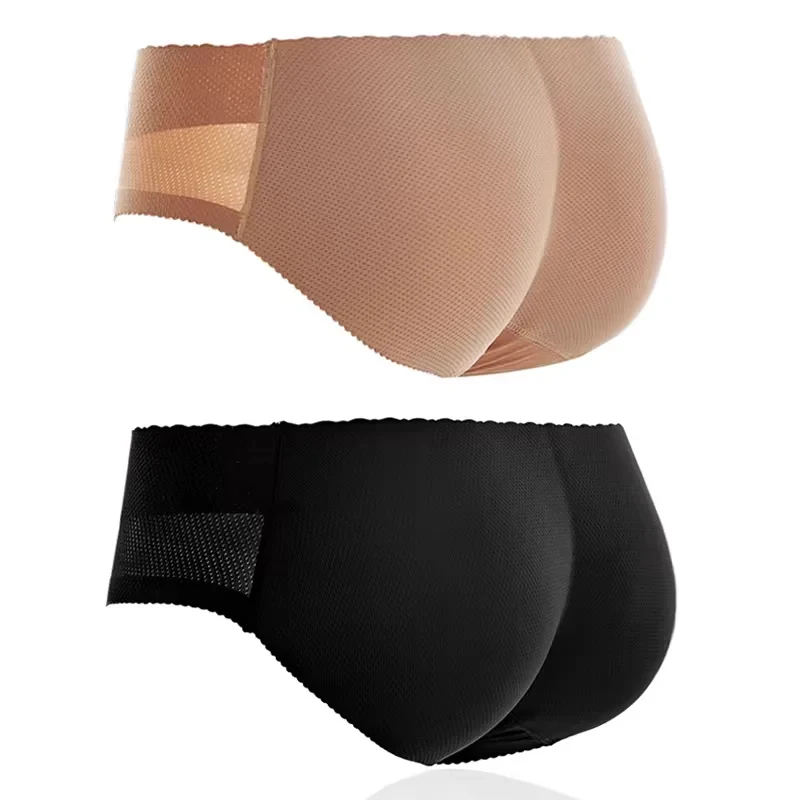 Ropa interior acolchada para realzar los glúteos, moldeadora de cuerpo, bragas para mujer, realzador de glúteos, bragas push-up, glúteos falsos, levantador de glúteos, faja moldeadora