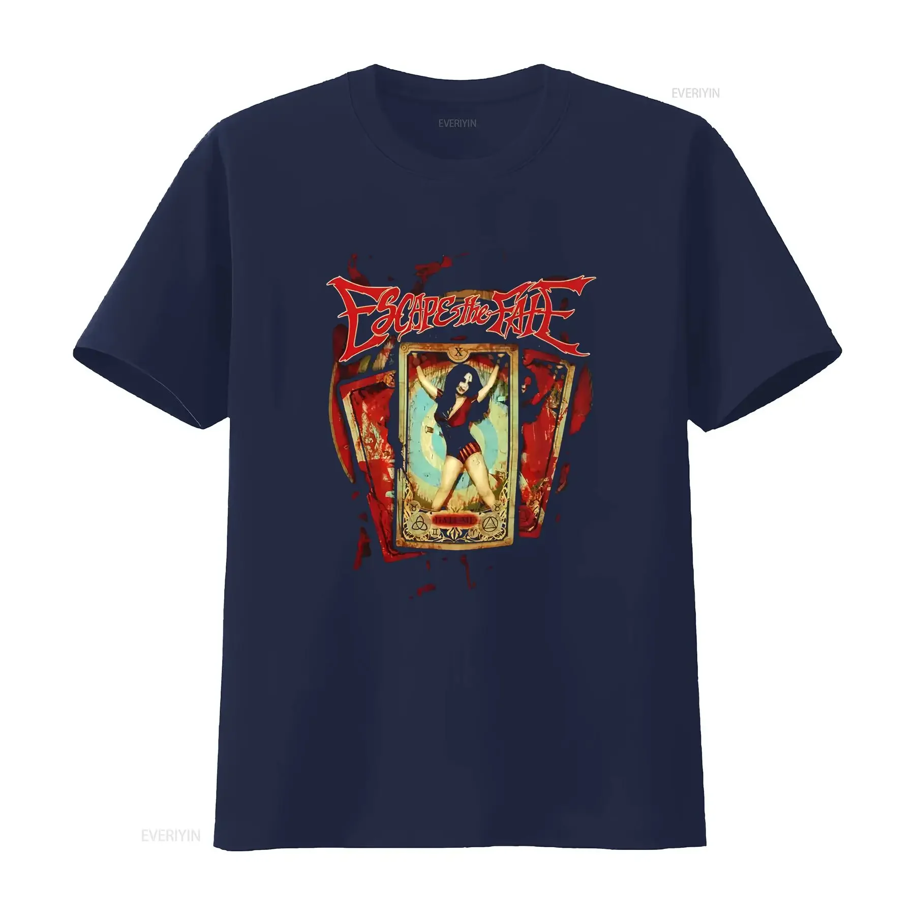 الهروب مصير الفرقة الموسيقى للمروحة السوداء كل حجم S 5XL تي شيرت AC1222 webp خمر غسلها جرافيك قليلا لينة الشارع الشهير