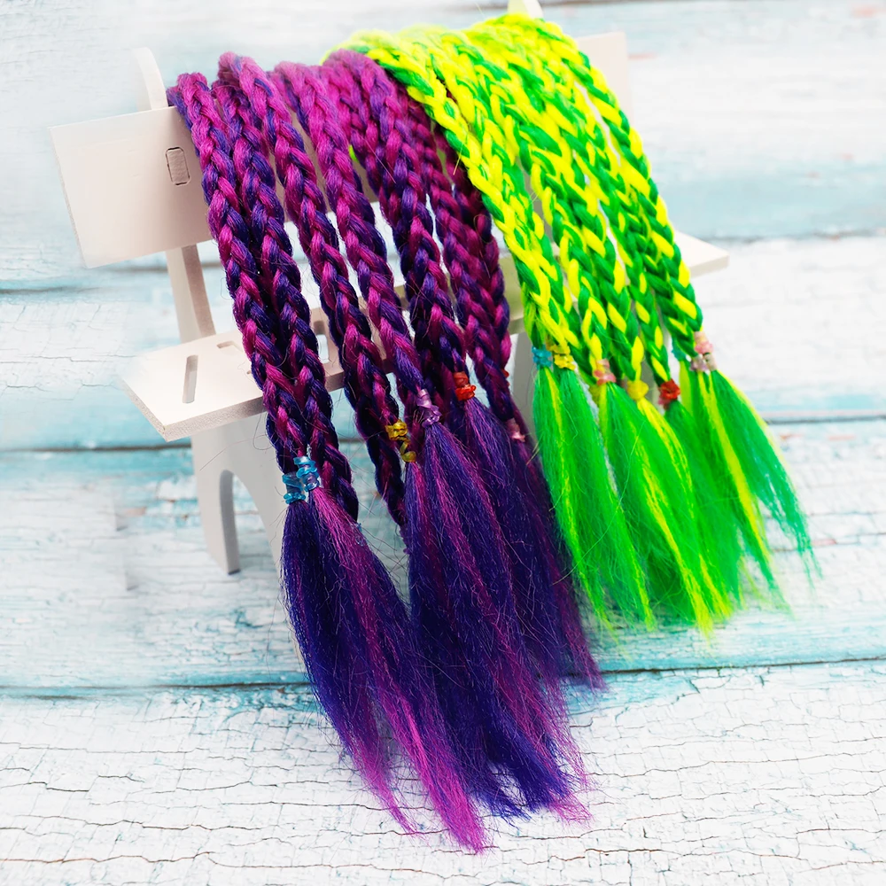 Coleteros de colores para niña, diademas de adorno para el cabello, bandas de goma, bandas para el cabello de belleza, accesorios para el cabello de