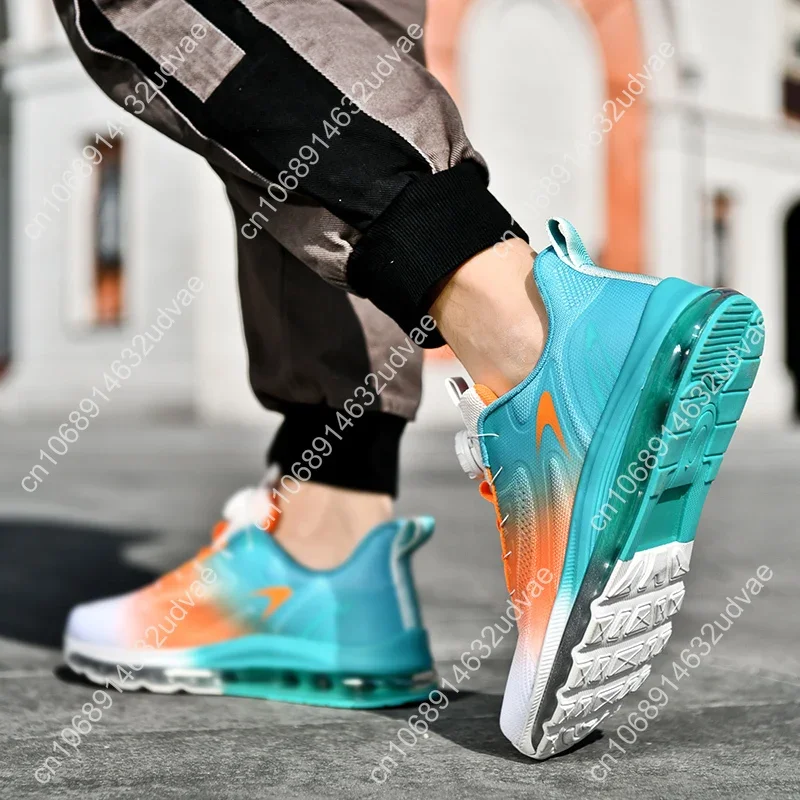 الرجال أحذية رياضية الذكور أحذية رجالي عادية Tenis الفاخرة حذاء المدرب سباق تنفس الأحذية أحذية بدون كعب أنيقة حذاء الجري للرجال #2