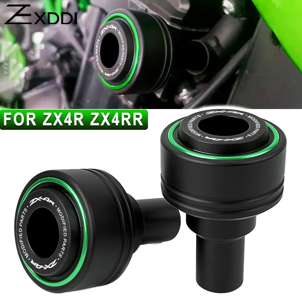 

For KAWASAKI Ninja ZX-4R ZX-4RR ZX4R ZX4RR 2023-2024 Motorcycle Accessories Frame Sliders Protection Crash Falling Protectors