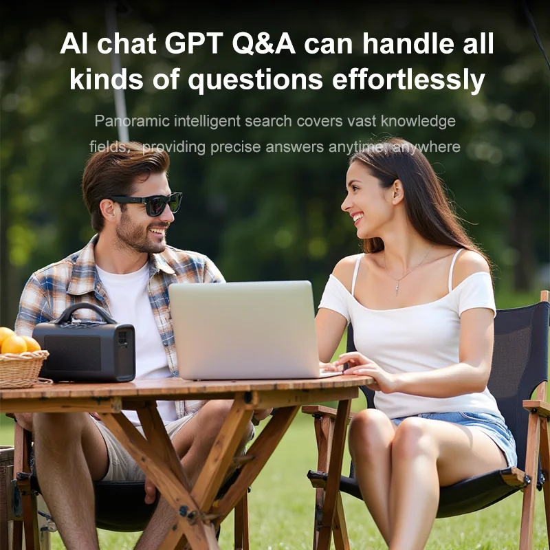 IMIKI AI Smart-Brille mit 8 MP Kamera, Videoaufzeichnung, über 100 Sprachen, Übersetzung, Sonnenbrille, Bluetooth-Anruf, Musikwiedergabe, Männer und Frauen