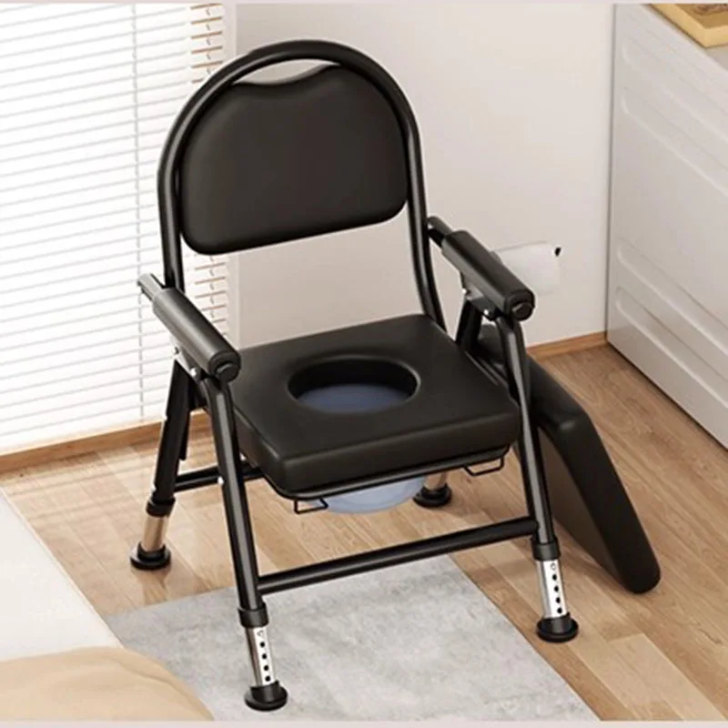 مايندر المسنين كرسي الحمام المحمول خطوة دش ومرحاض مقعد قابل للطي توفير المساحة مصمم سيلا Plegable أثاث الحمام #3