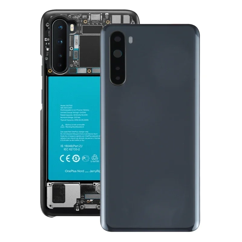 

For OnePlus Nord Battery Back Cover with Camera Lens Cover