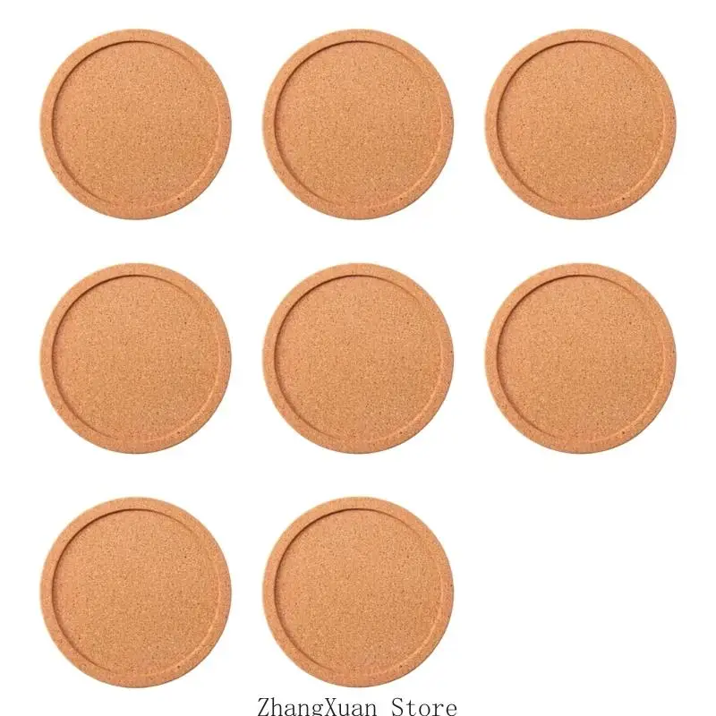 Handgefertigtes Untersetzer-Set aus Bio-Kork, geeignet für Restaurants und Cafés, 3 x – Detail 5