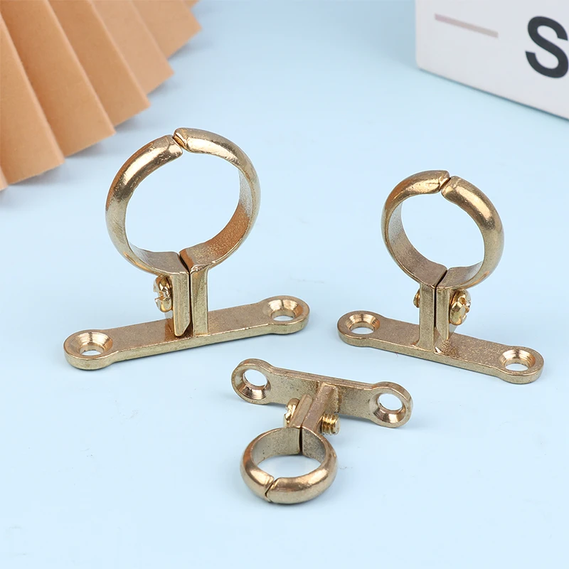 

Крепление для труб из латуни с наружным диаметром 15, 22, 28, 35, 42, 54 мм, настенный кронштейн для фиксации труб, фиксатор для водопроводных труб с основанием