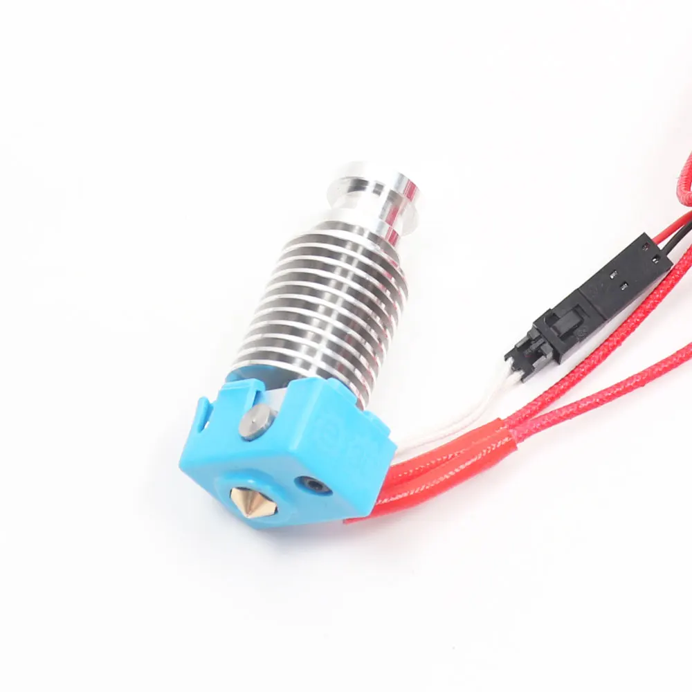 

Комплект hotend BLV MGN Cube V6 с носками 1,2/2M 24V40W картридж 3950 100k термистор V6 hot end для Voron 2.4 Trident Switchwire