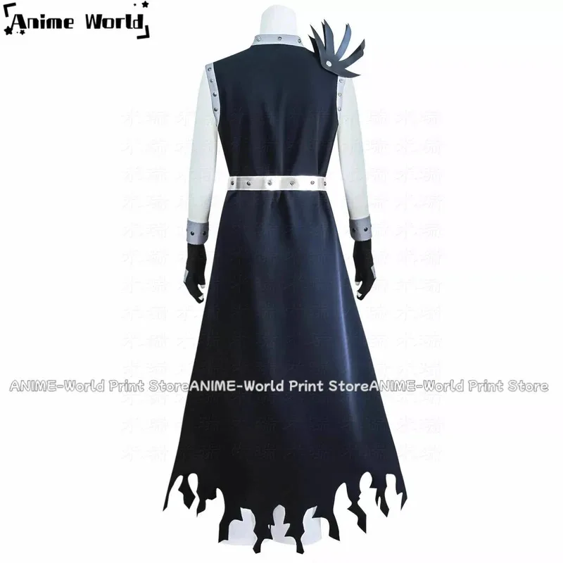 

New《Custom Size》Dragon Slayer Gajeel Redfox Outfit Cosplay Costume Custom Made+gloves KGRDHHJ2025