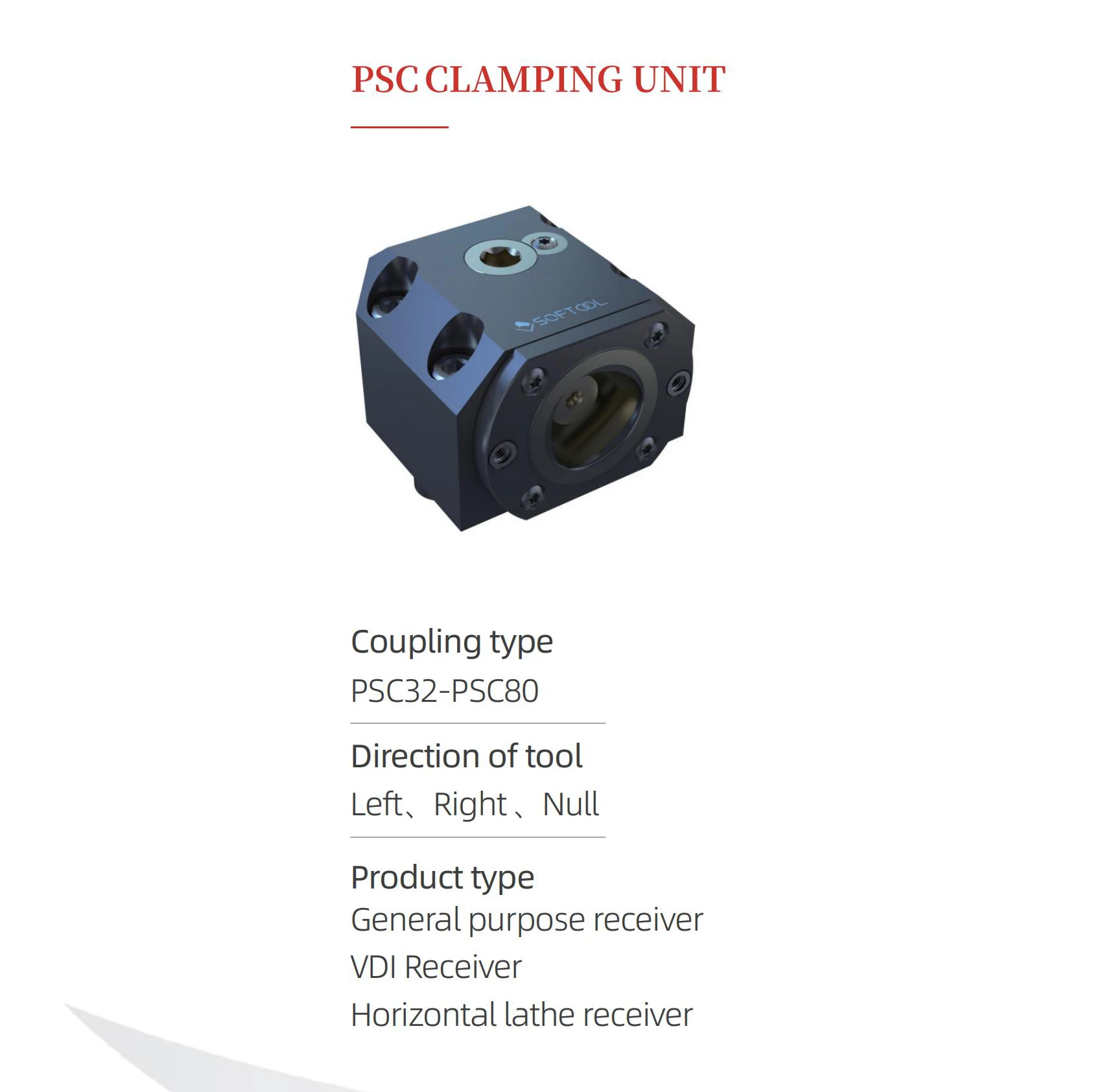 Mudança rápida torno vdi psc em branco/capto psc unidade de fixação manual suporte de ferramenta capo para uso em máquina-ferramenta