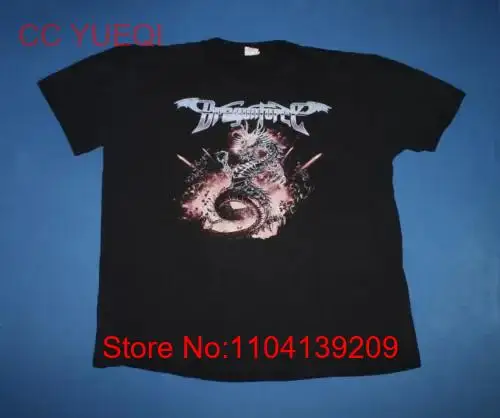 DragonForce T Shirt Power Metal Band Men's Extra Large long or short sleeves