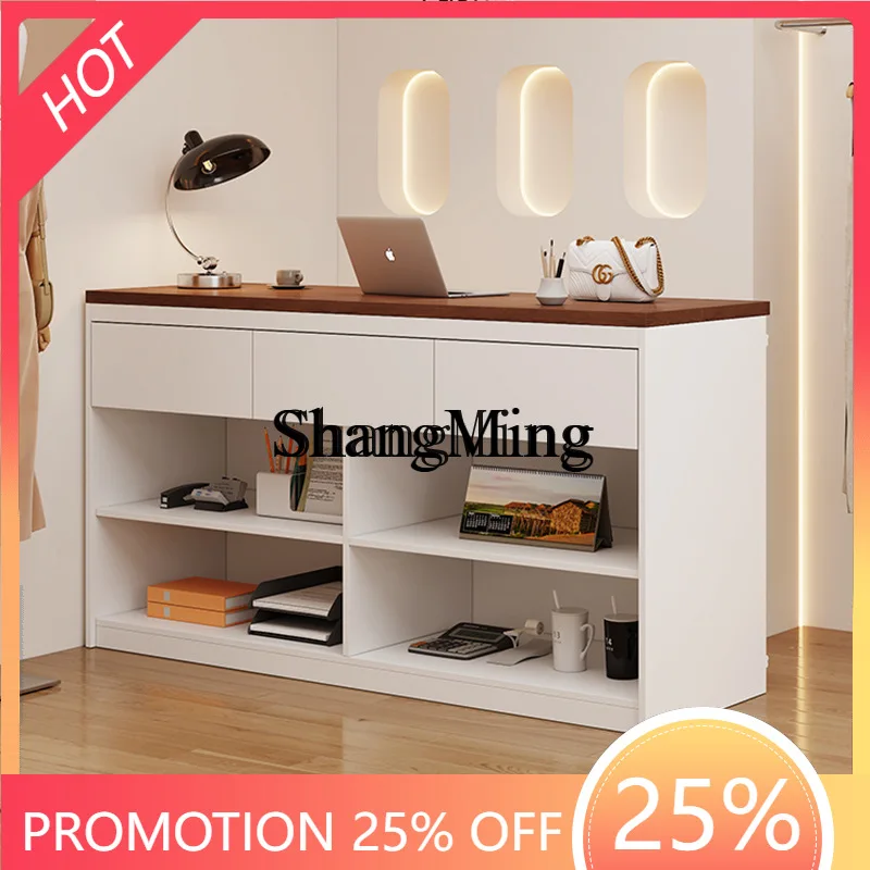 

FGgood-looking simple bar clothing store checkout page store small counter light luxury reception beauty salon bar